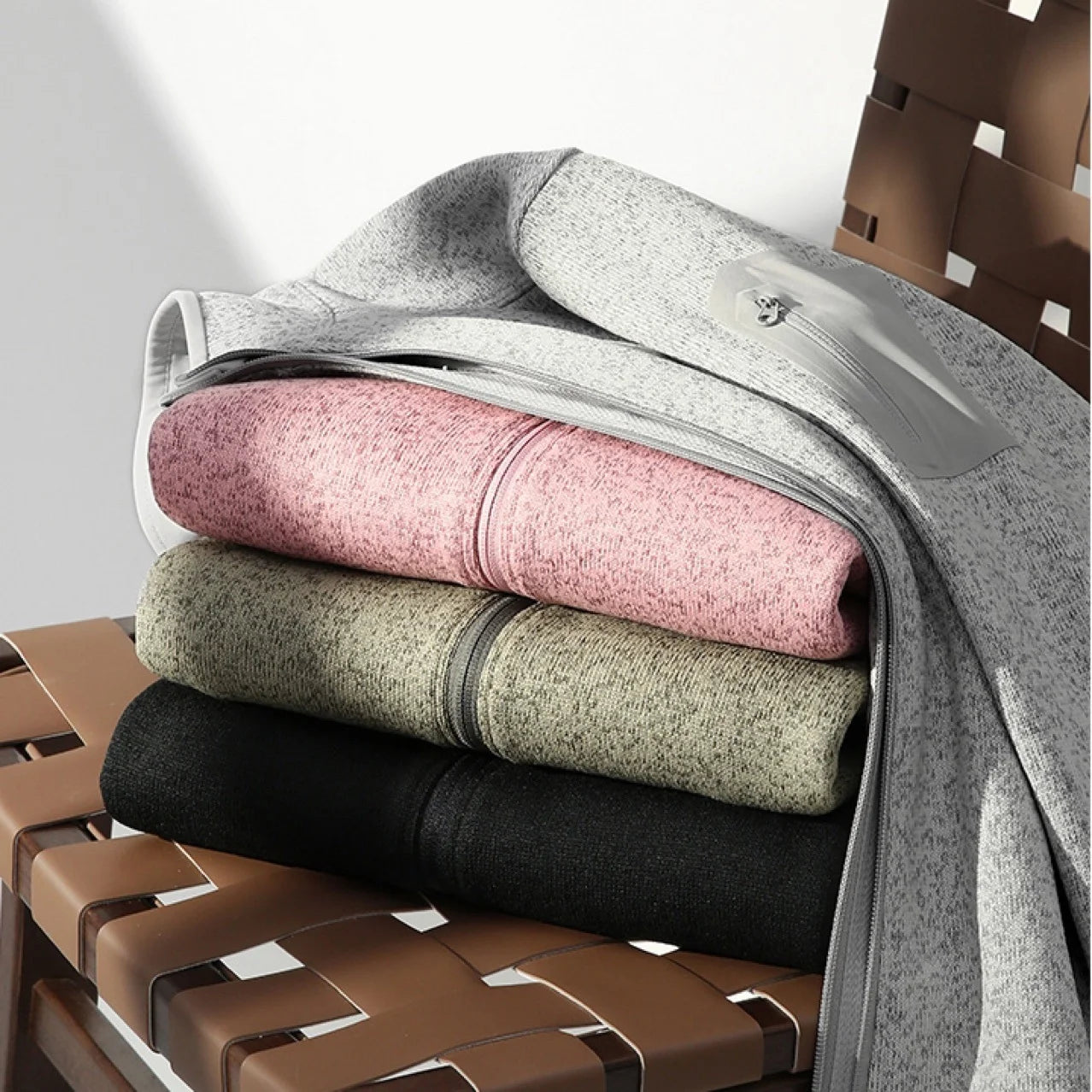 Fashionable Camping, Fishing, Sports, Versatile, Casual and Affordable Knitted Sweater Jacket