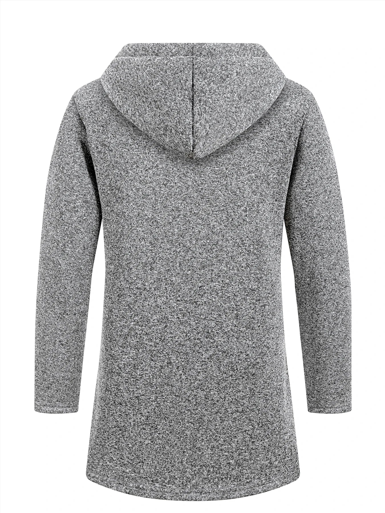 JUMPER Men's Hoodies Jacket Fleece Warm Zipper Hooded Sweatshirts Loose Casual Long Sleeve Coat Solid Color Outerwear