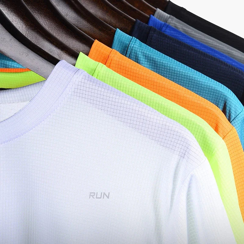 T-shirts Sport Gym t Shirt Men Quick Dry Running Bodybuilding Shirts Men Short Sleeve Fitness Tops Oversized Brazil t-Shirt Jersey