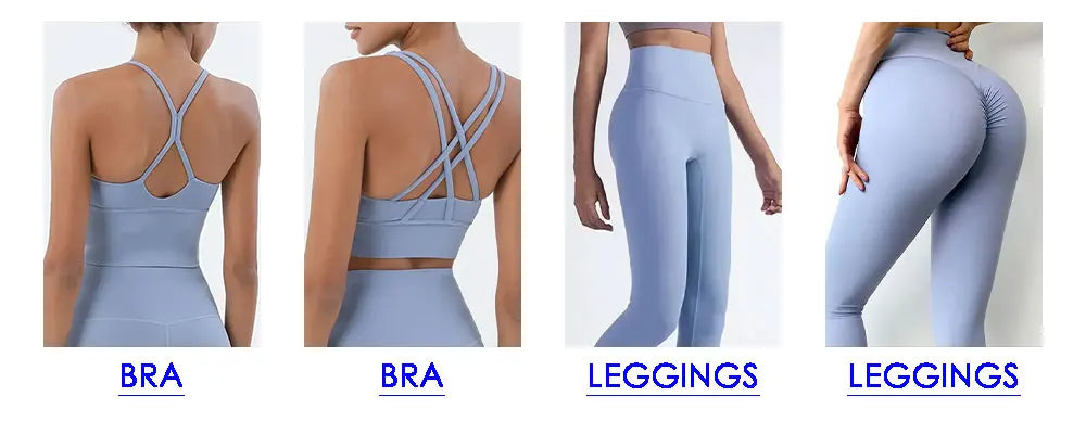 Legging Sportswear Woman Gym Sports Bra and Leggings Woman 2 Piece Set Outifit Naked Feeling Female Fitness Clothing Women' Tracksuit