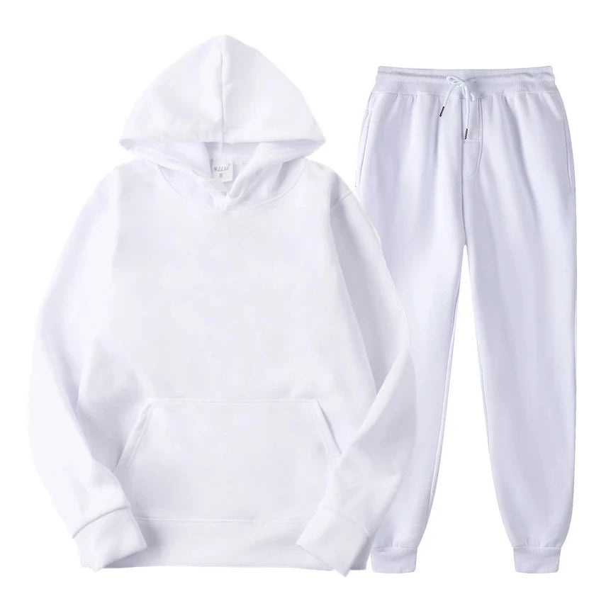 JUMPER Winter Brand Tracksuits Men's sets Long Sleeve Pullover + Jogging Trousers 2pcs Sets Fitness Running Suits sportswer Male
