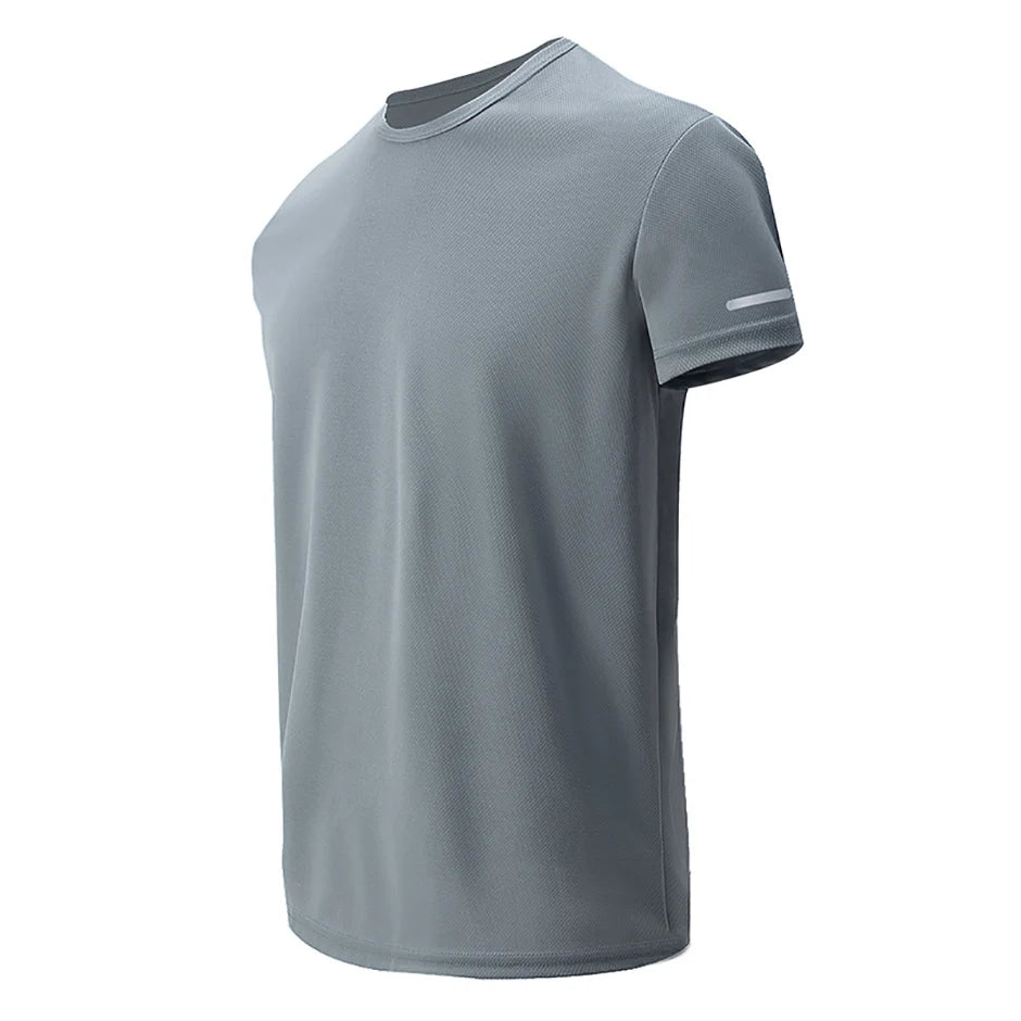 T-shirts  Men's Summer Quick-drying Sports Fashion Printed Short-sleeved Teens Loose and Comfortable Running Fitness Joker T-shirt