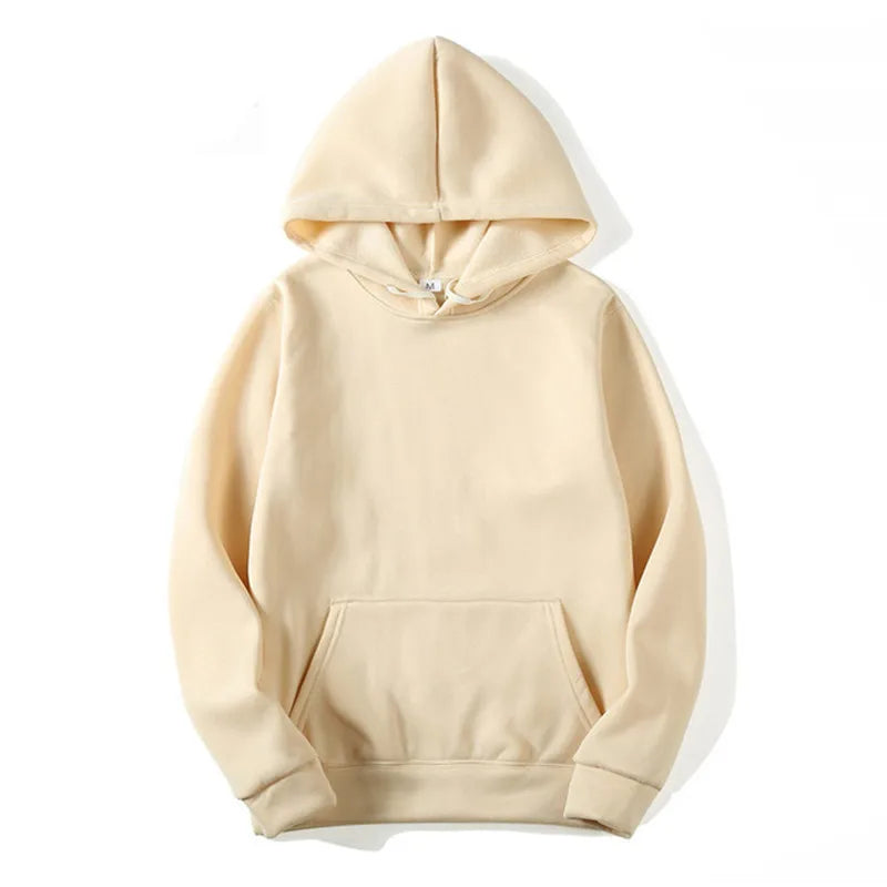 JUMPER Fashion Men's Women's Hoodies Spring Autumn Winter Casual Hoodies Sweatshirts Men Tops Solid Color Hoodie Sweatshirt Male