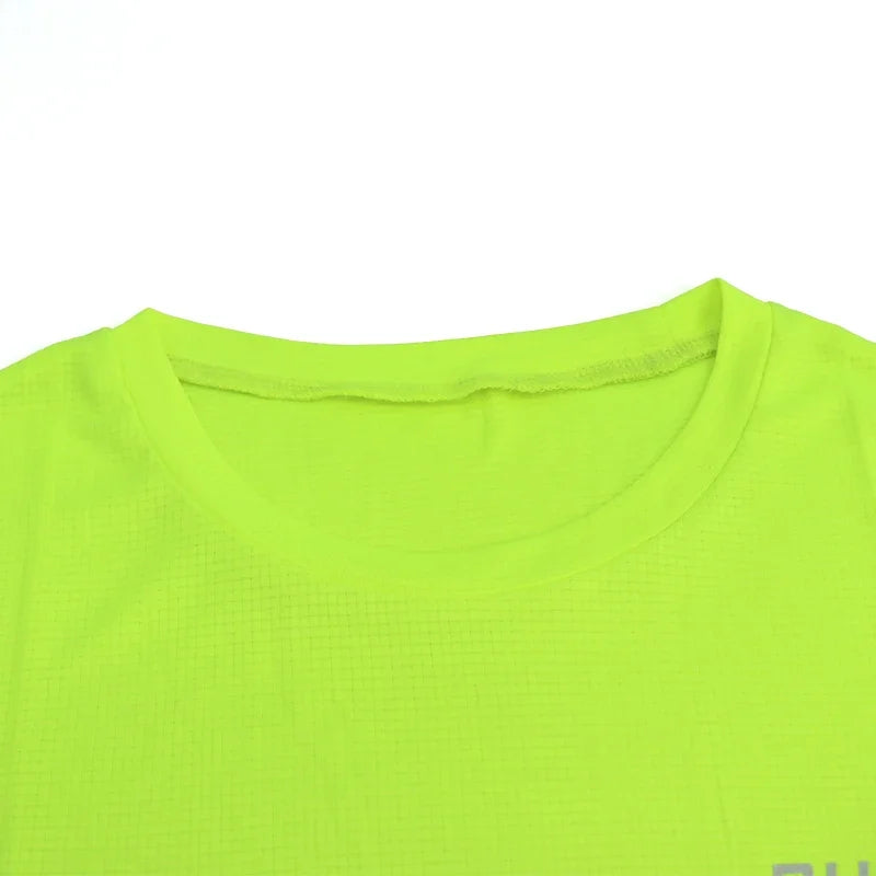 T-shirts Sport Gym t Shirt Men Quick Dry Running Bodybuilding Shirts Men Short Sleeve Fitness Tops Oversized Brazil t-Shirt Jersey