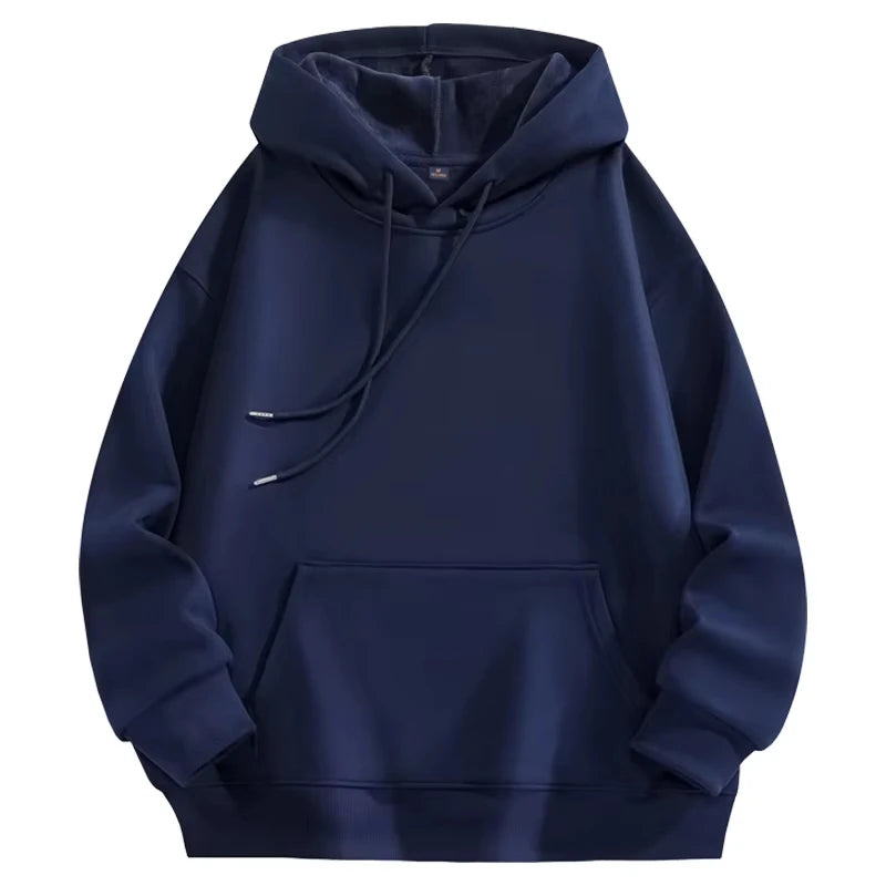 JUMPER Fashion Trend Solid Color Hoodies Men's Autumn and Winter Hot Sale Casual Simple Comfortable Sweatshirts Daily Outdoor Wear