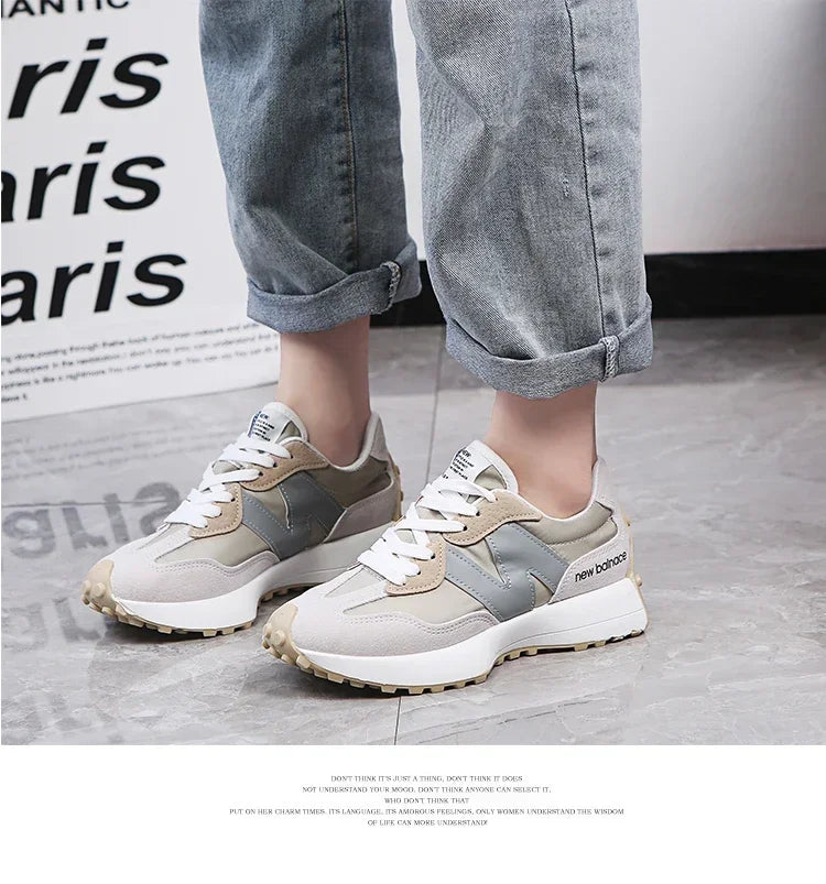 Women Sneakers Thick-Soled Dad Sneakers2025Summer Breathable Season Comfortable Sneaker