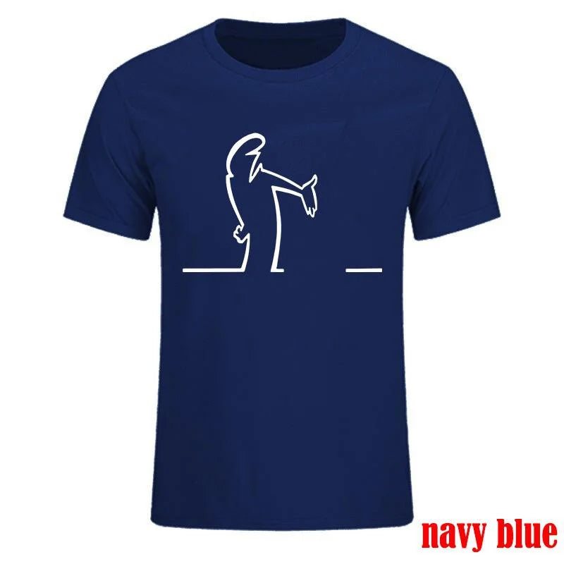 Men Short Sleeve Summer T Shirts For Men Balum La Linea Funny Graphic Tshirt Cotton Comfortable Premium Camisetas