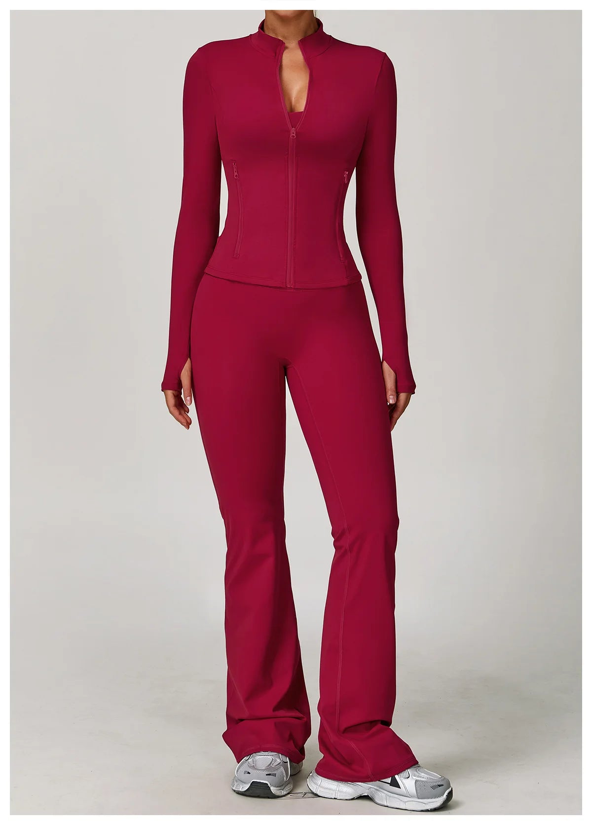 Legging 2/3PCS Yoga Suit Sports Set Gym Set Women Tracksuit Running Workout Clothes Long Sleeve Sports Bra Athletic Wear Yoga Clothing