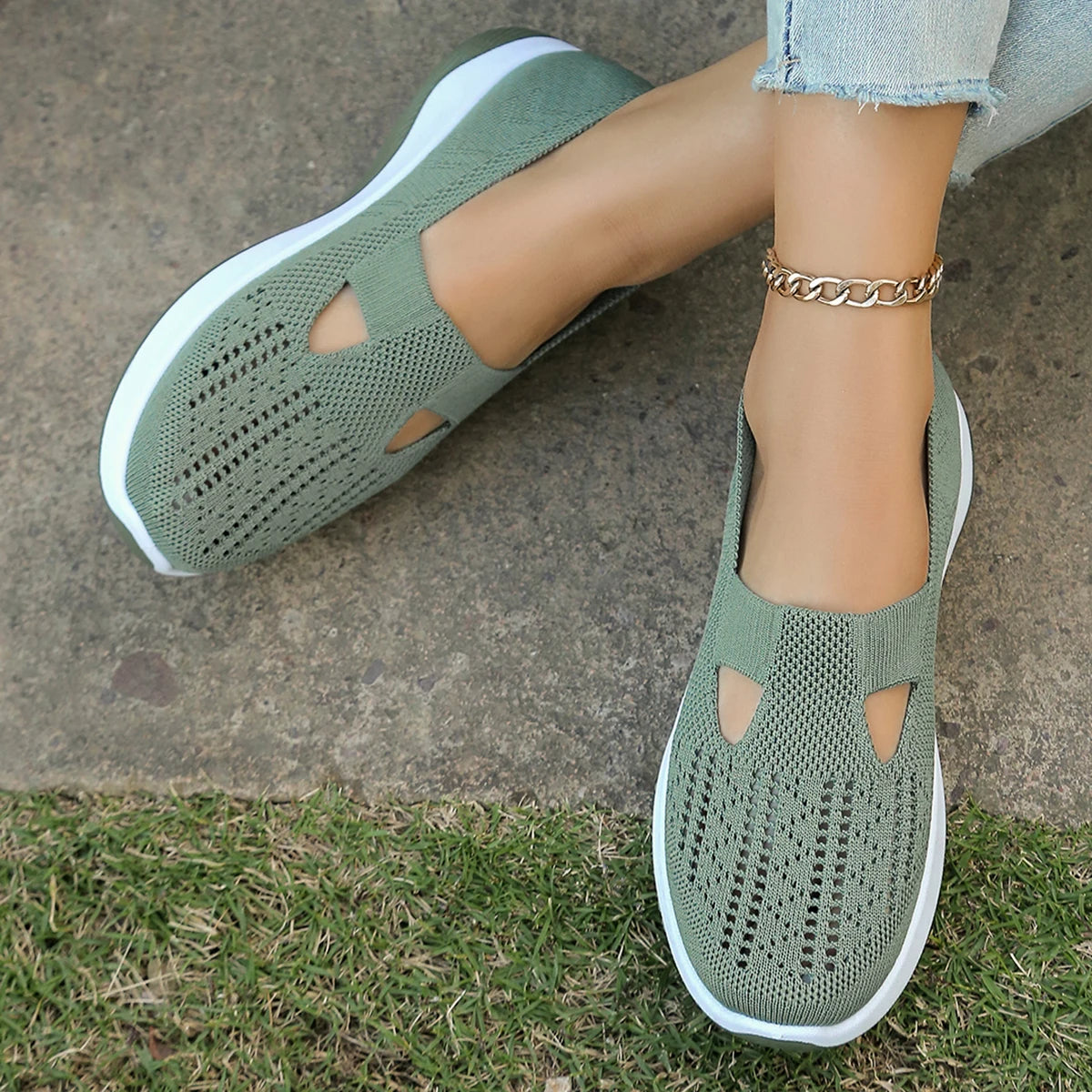 Women Sneakers  , simple, Solid color series of mom shoes sale shoes casual sneaker with free shipping