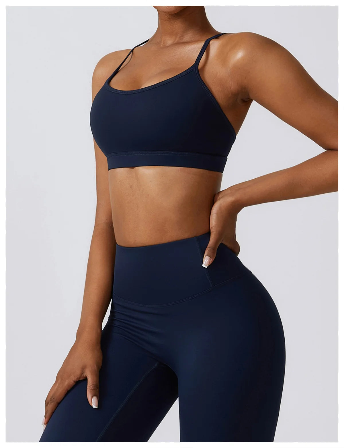 Legging Women's Sportswear Yoga Set Workout Clothes Athletic Wear Sports Gym Legging 2/3PCS Fitness Bra Crop Top Long Sleeve Yoga Suit