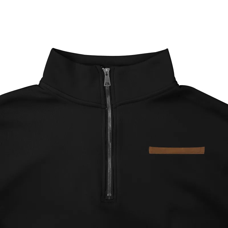 JUMPER fleece long-sleeved men's sweater half zipper loose stand-up collar pullover men's sweater