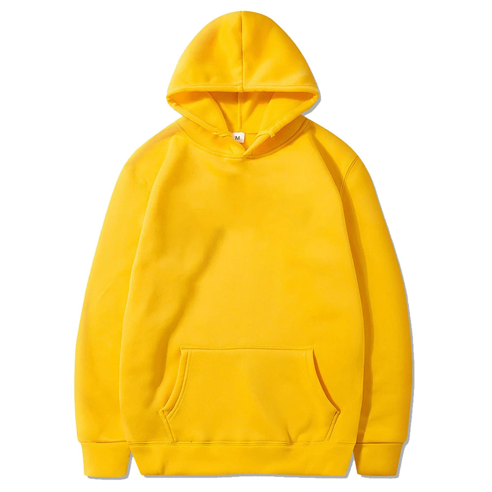 JUMPER Fashion Men's Women's Hoodies Spring Autumn Winter Casual Hoodies Sweatshirts Men Tops Solid Color Hoodie Sweatshirt Male