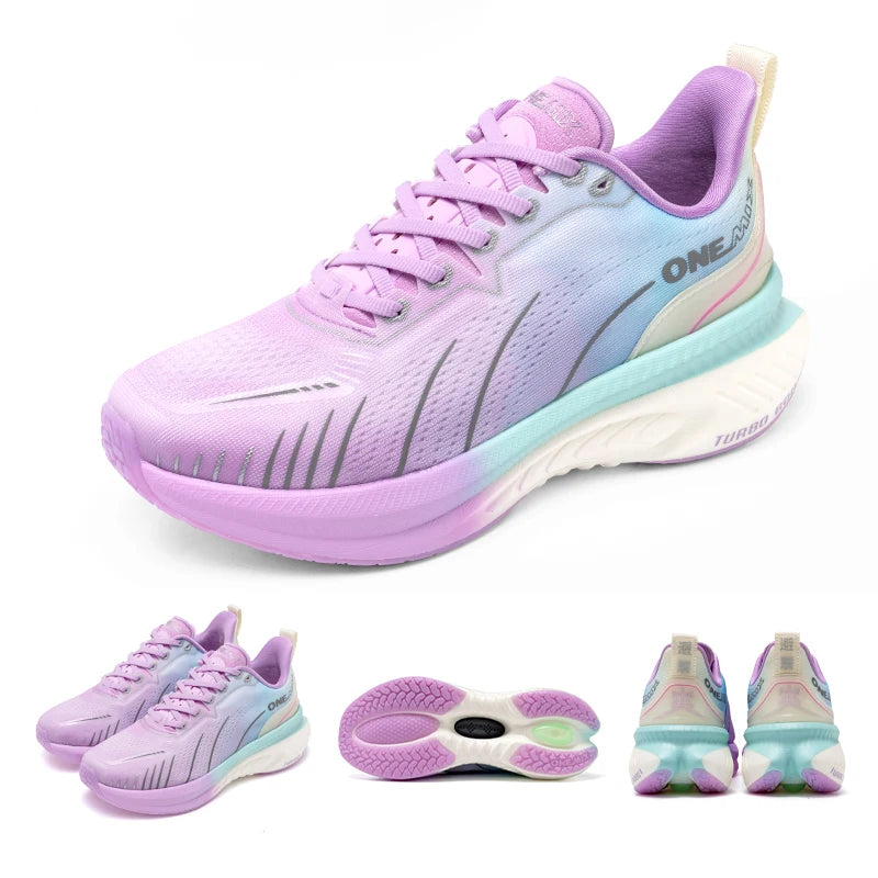 Sneakers New Cushioning Running Shoes For Men Suitable Heavy Runners Lace Up Sports Women Non-slip Outdoor Athletic Male Sneakers