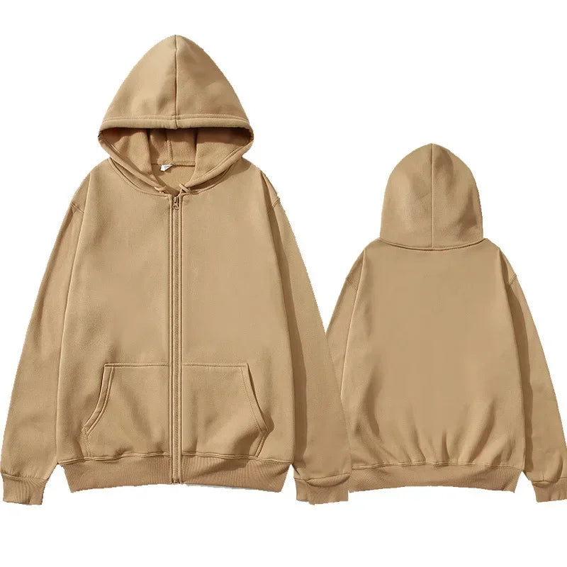 JUMPER men's and women's fashion trend hoodie outdoor sports travel hoodie casual hoodie with printed letters jacket size S-3XL