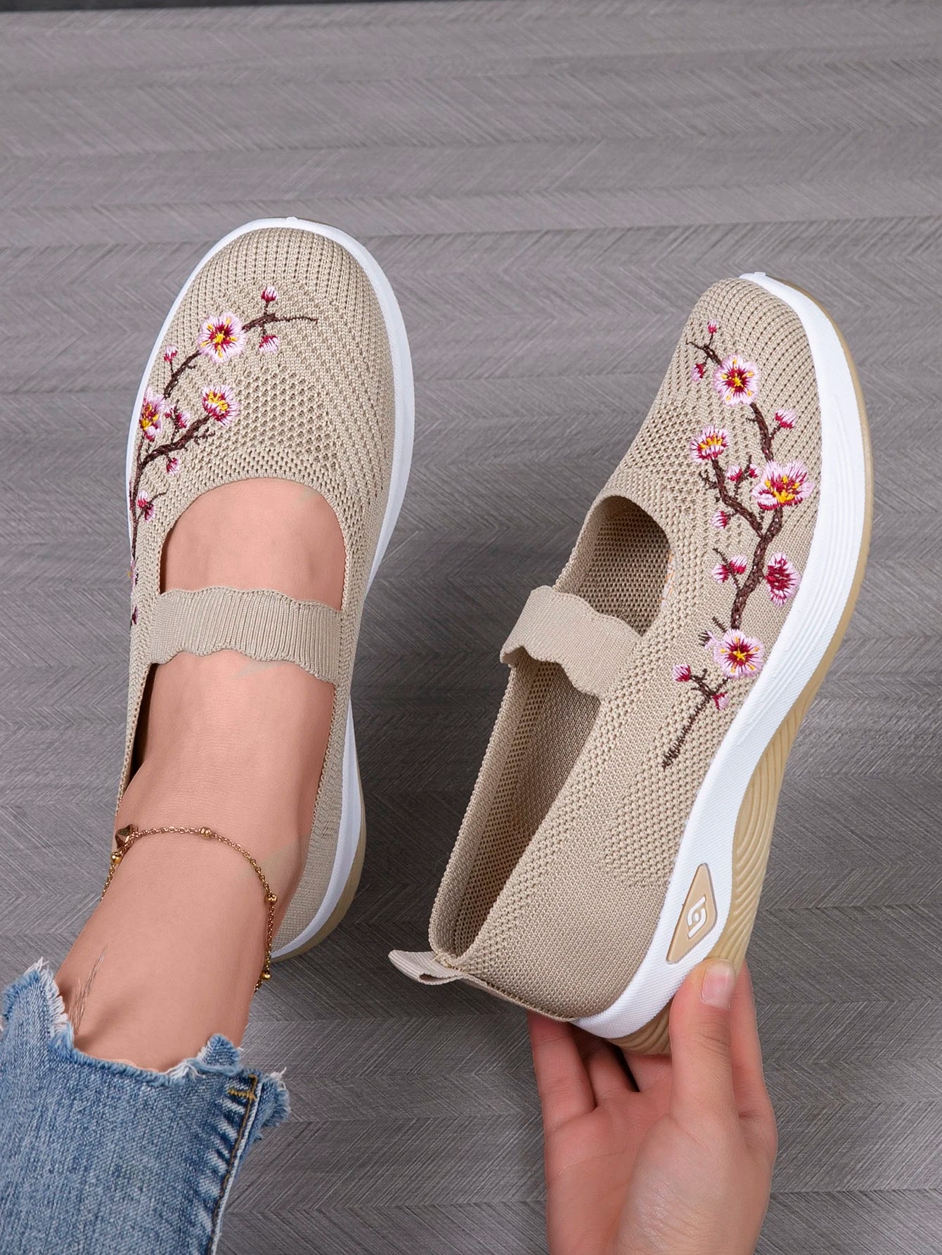 Women Sneakers  breathable mesh flat shoes women's shoes casual sports shoes, clearance free shipping