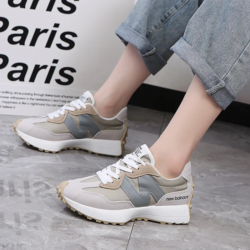 Women Sneakers Thick-Soled Dad Sneakers2025Summer Breathable Season Comfortable Sneaker