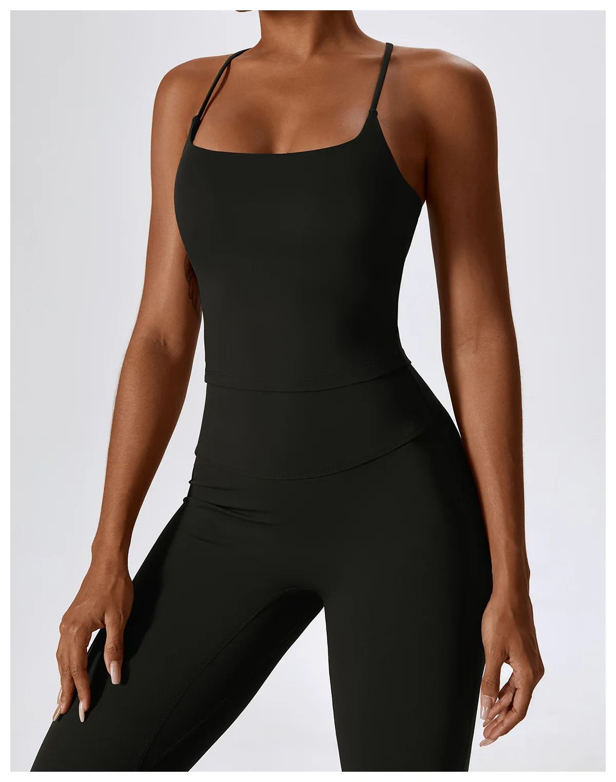 Legging Yoga Set 2PCS Seamless Women Sportswear Workout Clothes Athletic Wear Gym Legging Fitness Bra Crop Top Long Sleeve Sports Suits