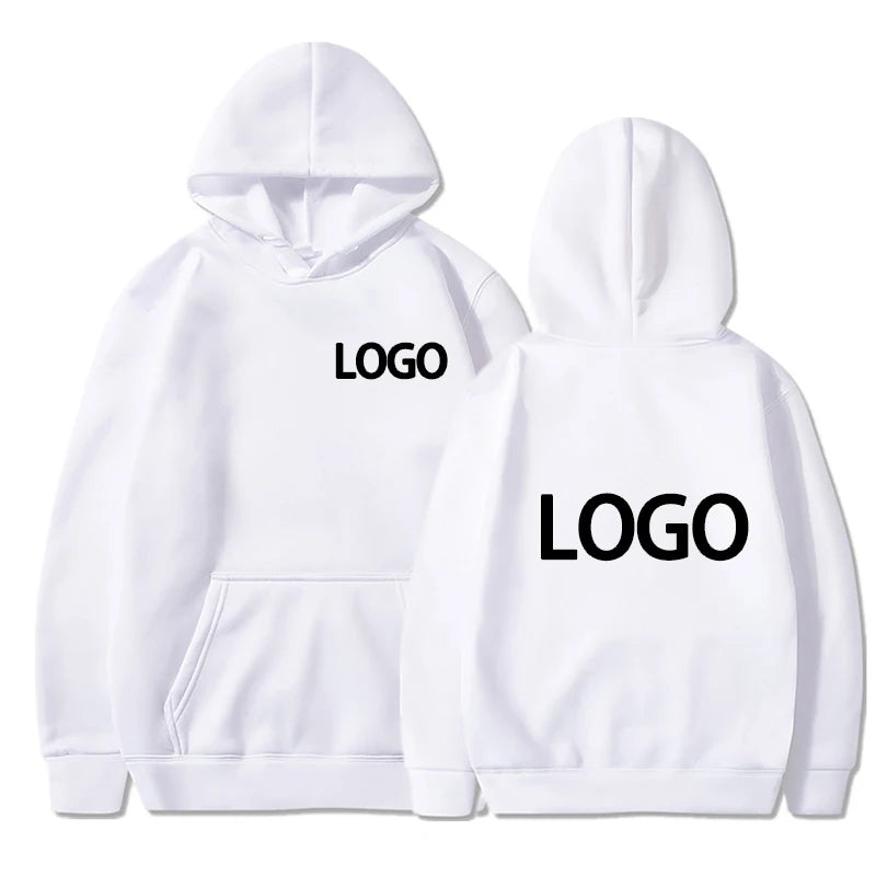 JUMPER Customized Printed Men Women Hoodie Loose Casual Clothing Fashion Long Sleeve Hooded Pullover Personality Streetwear Sweatshirts