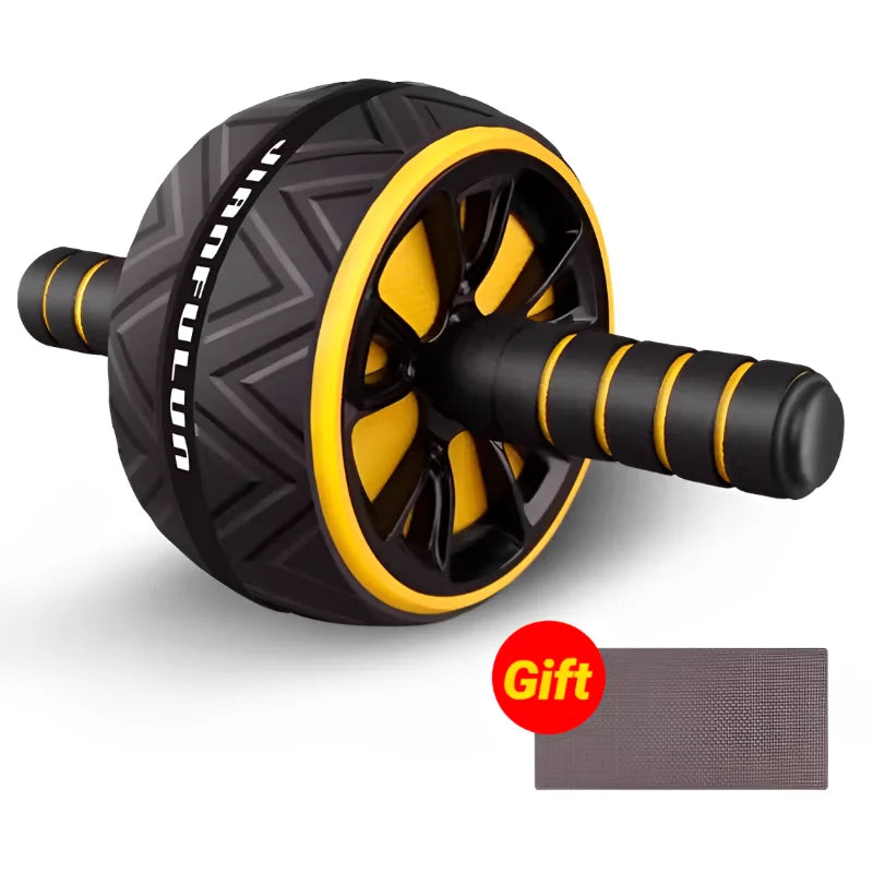 Ab Roller Wheel For Abs Core Workout Non-Slip Home Gym Fitness Equipment Men Women Abdominal Training Exercise