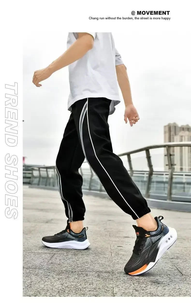Sneakers Running & Walking Men's Shoes - Lace-up, Lightweight, Comfortable & Breathable Tennis Sneakers