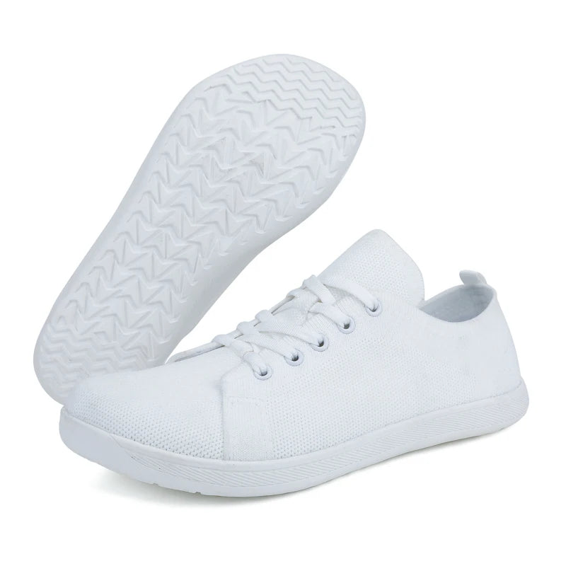 Women Sneakers Wide Toe Barefoot Shoes Mens Womens Minimalist Walking Sneakers Shoes | Zero Drop Sole | Breathable Mesh