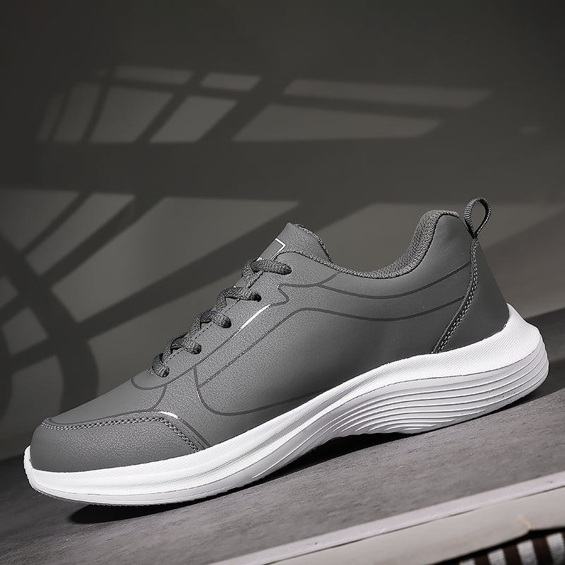 Sneakers New Men Running Shoes Winter Warm Male Sneakers Anti-slip Breathable Men's Walking Shoes Lace Up Soft Casual Shoes Lightweight