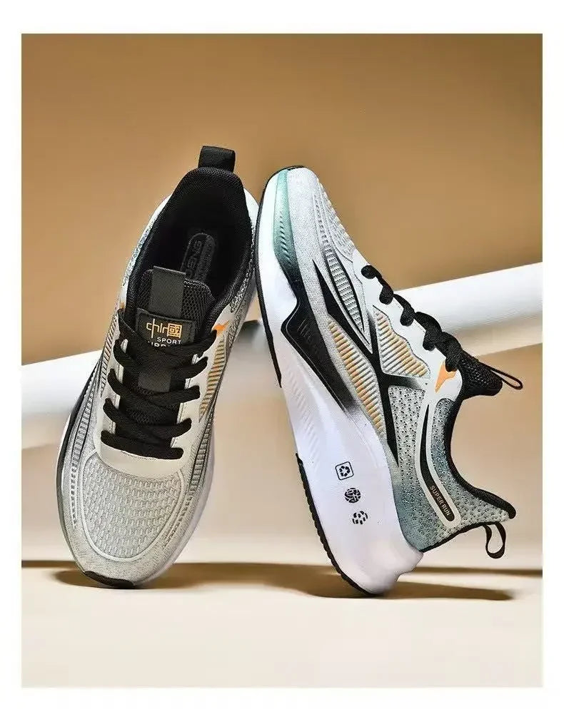 Sneakers Running & Walking Men's Shoes - Lace-up, Lightweight, Comfortable & Breathable Tennis Sneakers