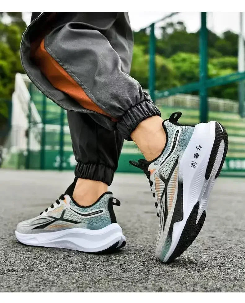 Sneakers Running & Walking Men's Shoes - Lace-up, Lightweight, Comfortable & Breathable Tennis Sneakers