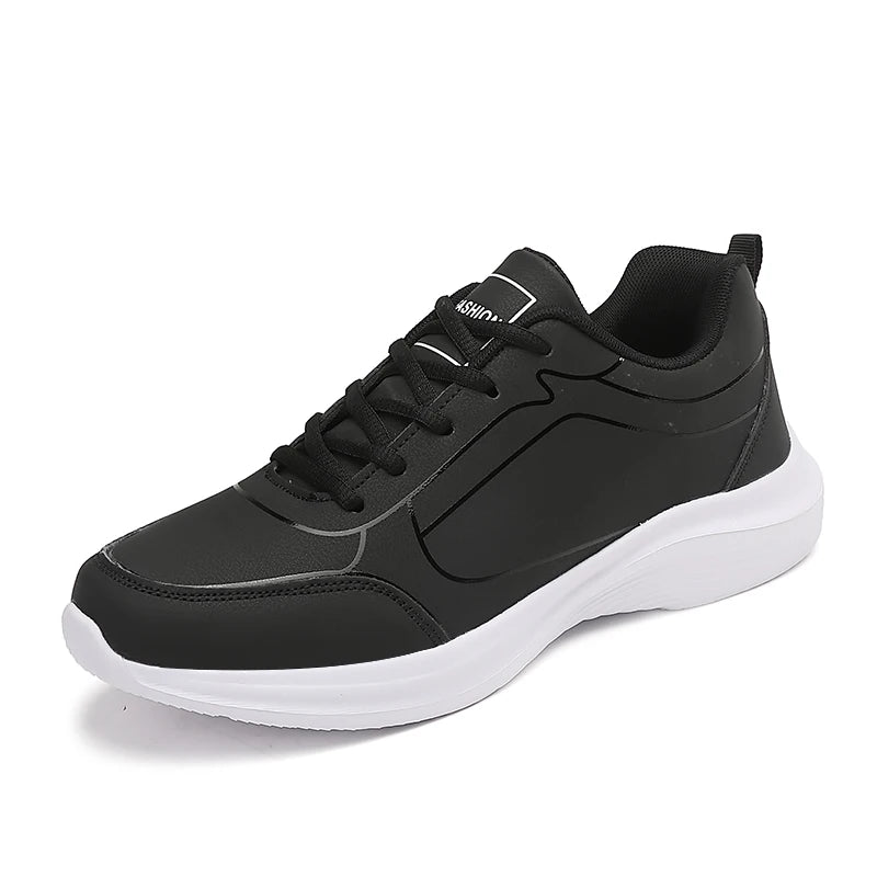 Sneakers New Men Running Shoes Winter Warm Male Sneakers Anti-slip Breathable Men's Walking Shoes Lace Up Soft Casual Shoes Lightweight
