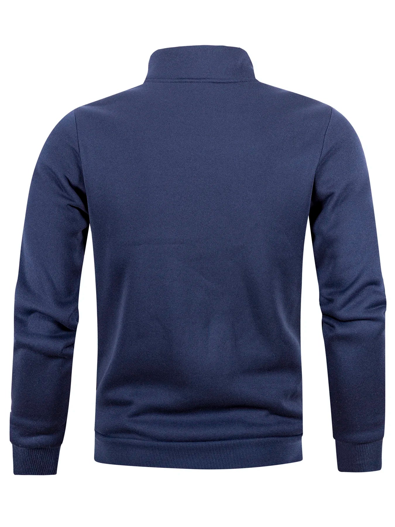 JUMPER Men's Quarter Zip Up Long SleeveSlim Fit Lightweight Mock Neck Pullover Casual Sweaters Half Turtleneck Cozy Outdoor Streetwear