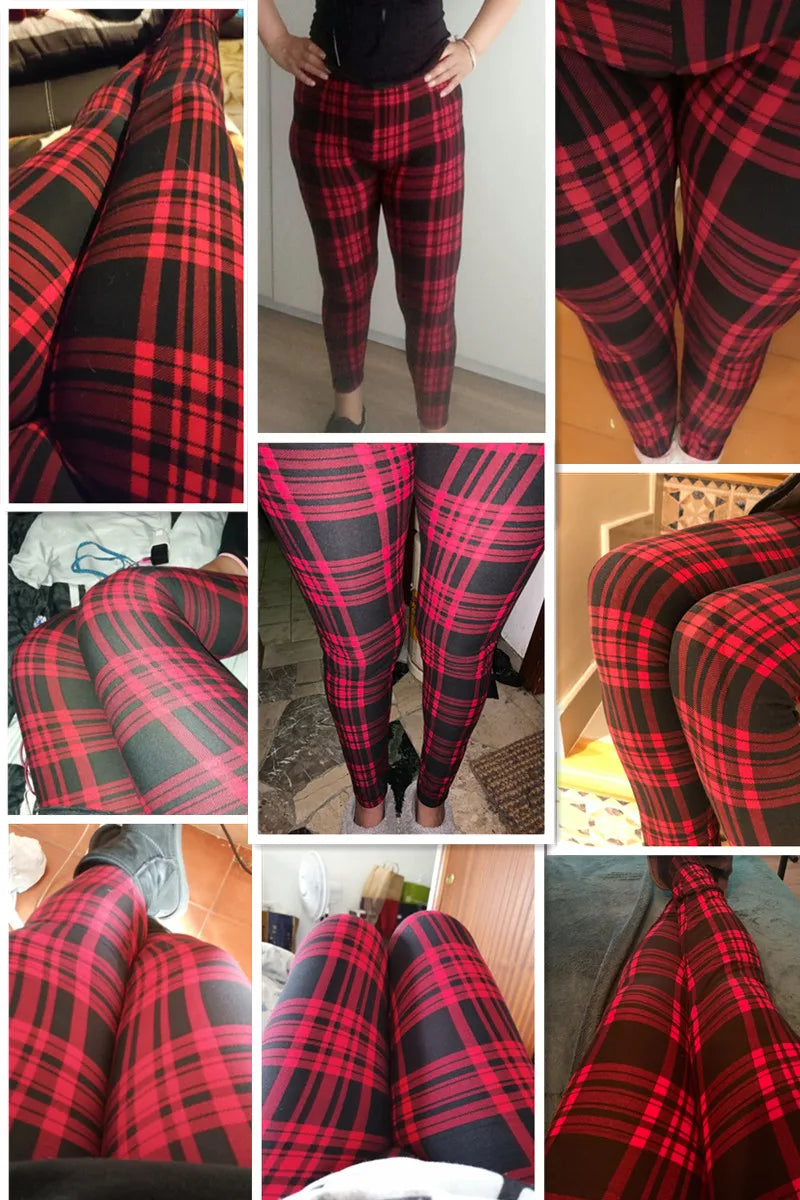 Leggings Camouflage Gray Green Tight Casual High Stretch Women's Leggings, Sporty And Sexy Fitness Retro Nine Point Pencil Pants