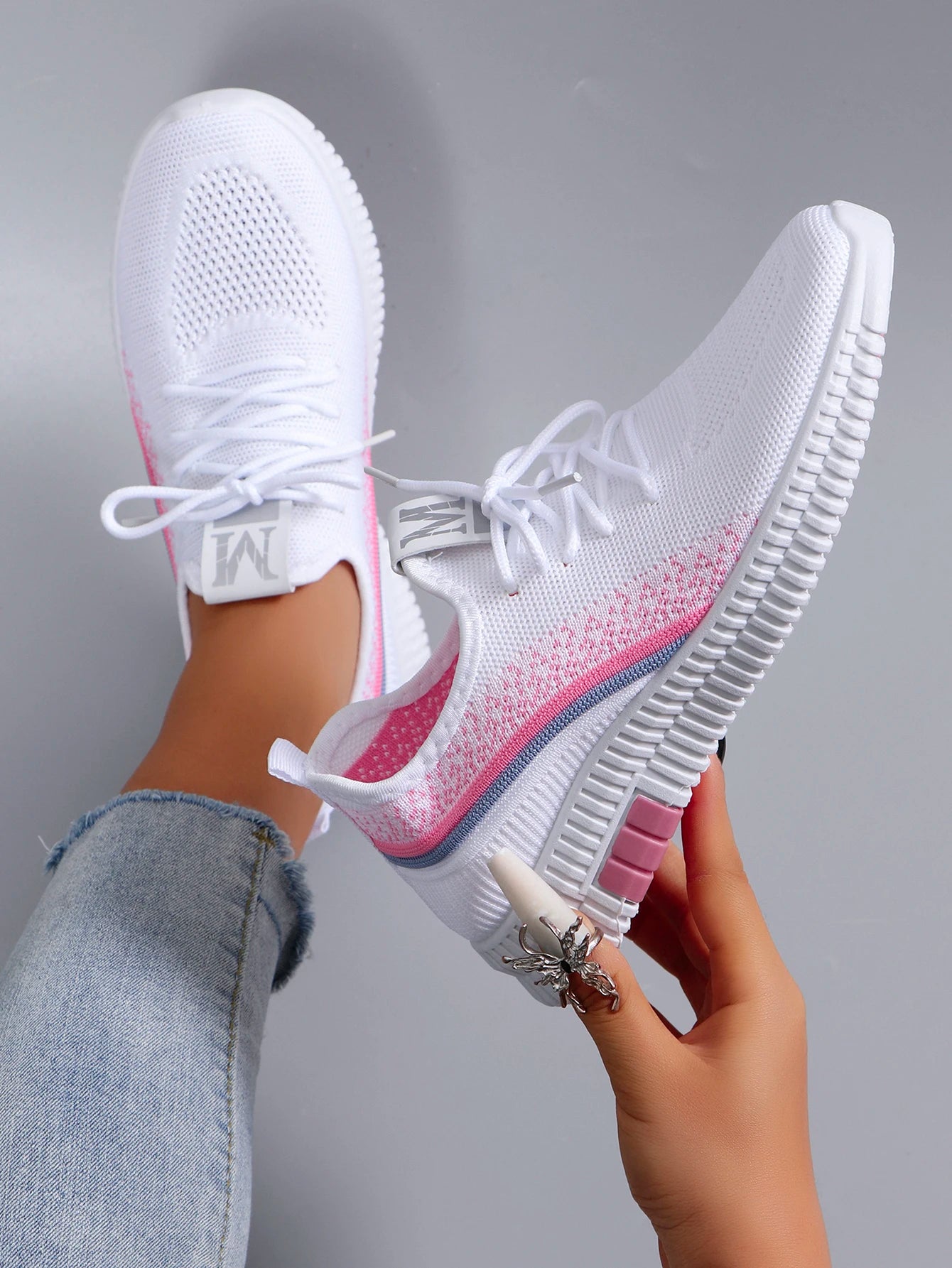 Women Sneakers breathable mesh flat shoes,women's shoes,casual sneakers shoes, clearance free shipping