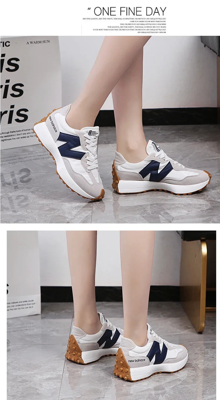 Women Sneakers Thick-Soled Dad Sneakers2025Summer Breathable Season Comfortable Sneaker