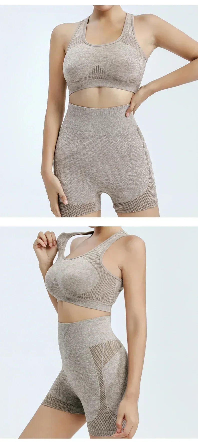 Legging Yoga Set Gym Shorts Women Sport Bras Brassiere Workout Tops for Women Yoga Clothes Fitness Leggings Gym Set Seamless Yoga Sets