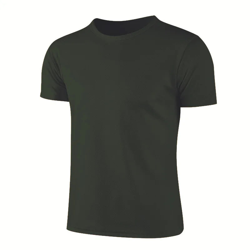 T-shirts  Men Women Quick Dry Short Sleeve Sport T Shirt Gym Jerseys Fitness Shirt Trainer Running T-Shirt Teenager Breathable Sportswears