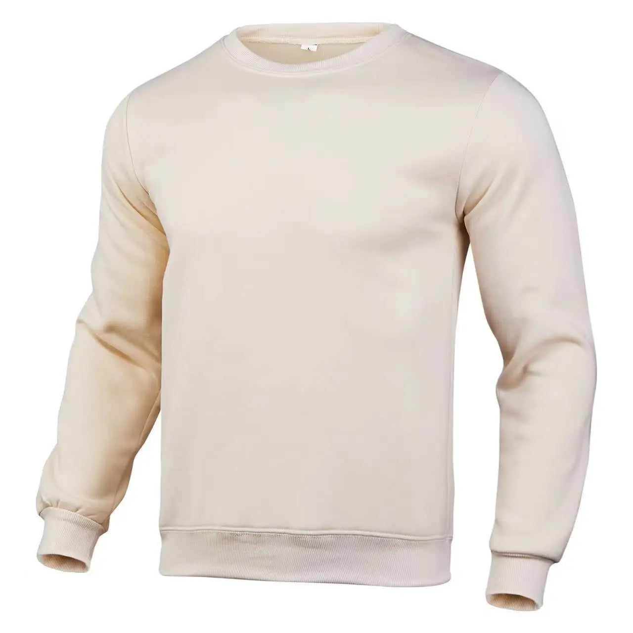 JUMPER  Men's and Women's Sweater Fashion Brand Casual Sweater Solid Color Round Neck Long Sleeve Pullover Sweater