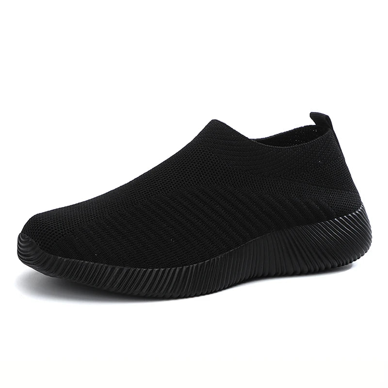 Women Sneakers  Soft Sneakers Lightweight And Comfortable Women Slip On Lazy Loafers Walking Shoes For Women Size 36-42