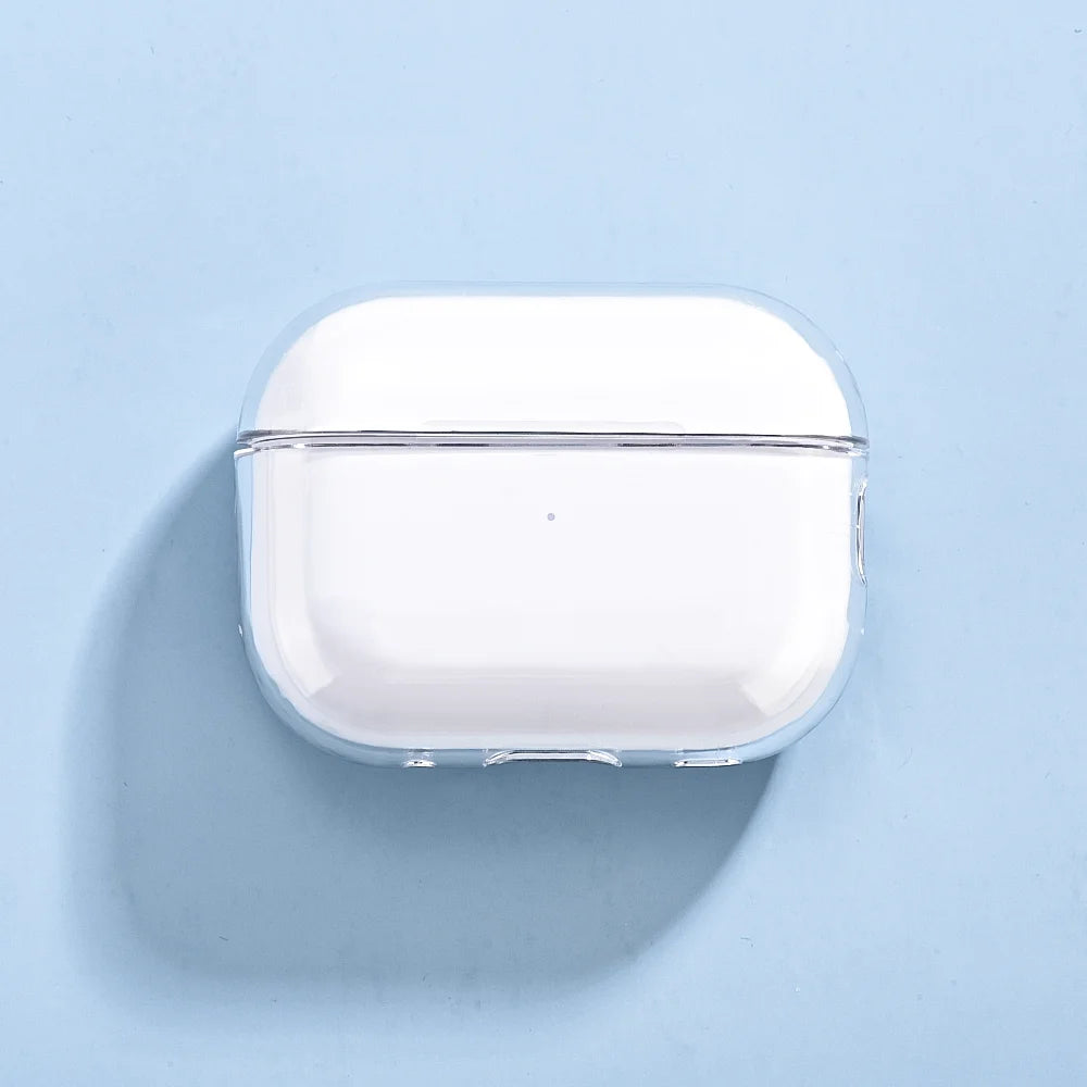 Transparent PC Earphone Case For Airpods Pro 3 Generation 2025 Cases Hard Clear Headphone Cover For Airpods 4 3 Pro 2 2nd Pro2