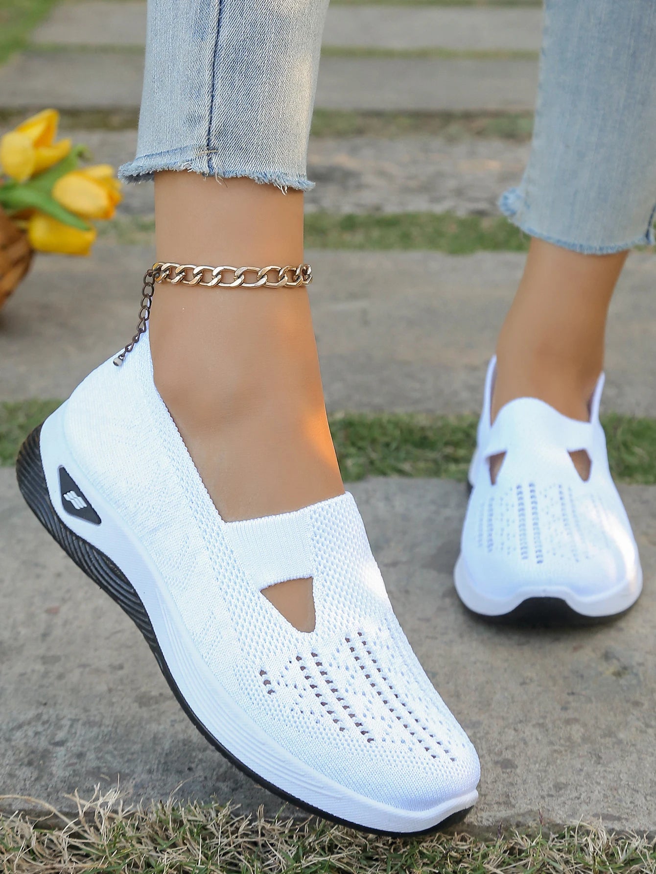 Women Sneakers  , simple, Solid color series of mom shoes sale shoes casual sneaker with free shipping