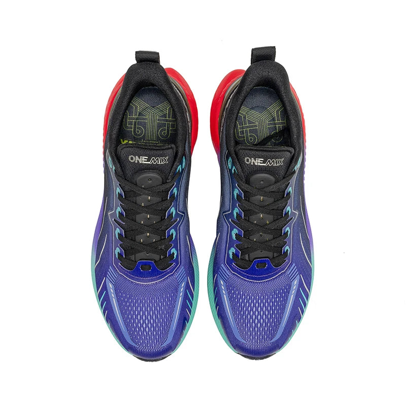 Sneakers New Cushioning Running Shoes For Men Suitable Heavy Runners Lace Up Sports Women Non-slip Outdoor Athletic Male Sneakers
