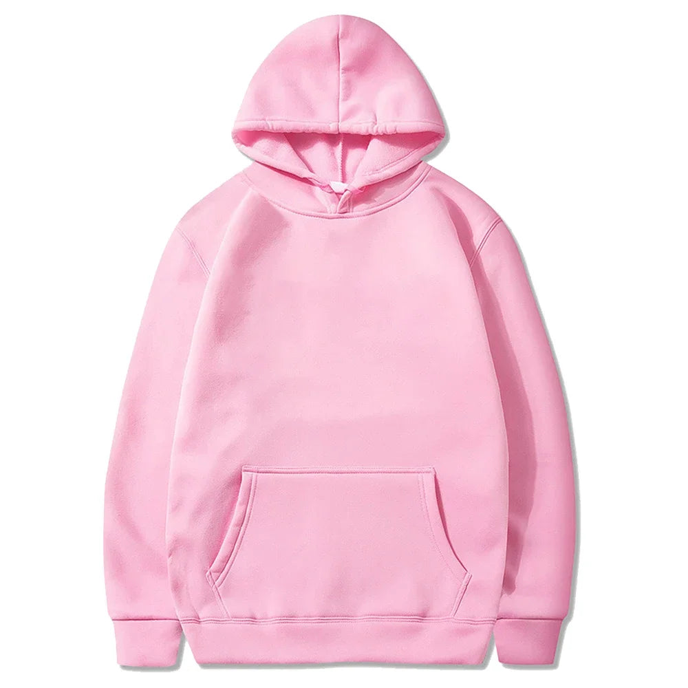 JUMPER Men's Hoodies Pullover Spring Autumn Casual Hoodie Sweatshirts Solid Color Hoodies Oversize Black Sweatshirt Male Top