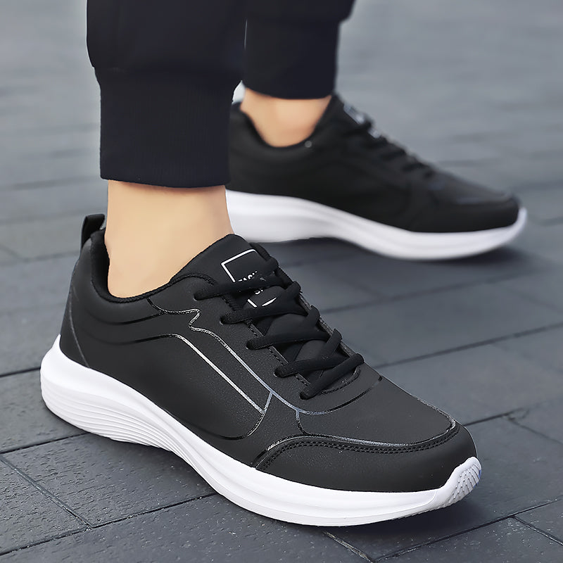 Sneakers New Men Running Shoes Winter Warm Male Sneakers Anti-slip Breathable Men's Walking Shoes Lace Up Soft Casual Shoes Lightweight
