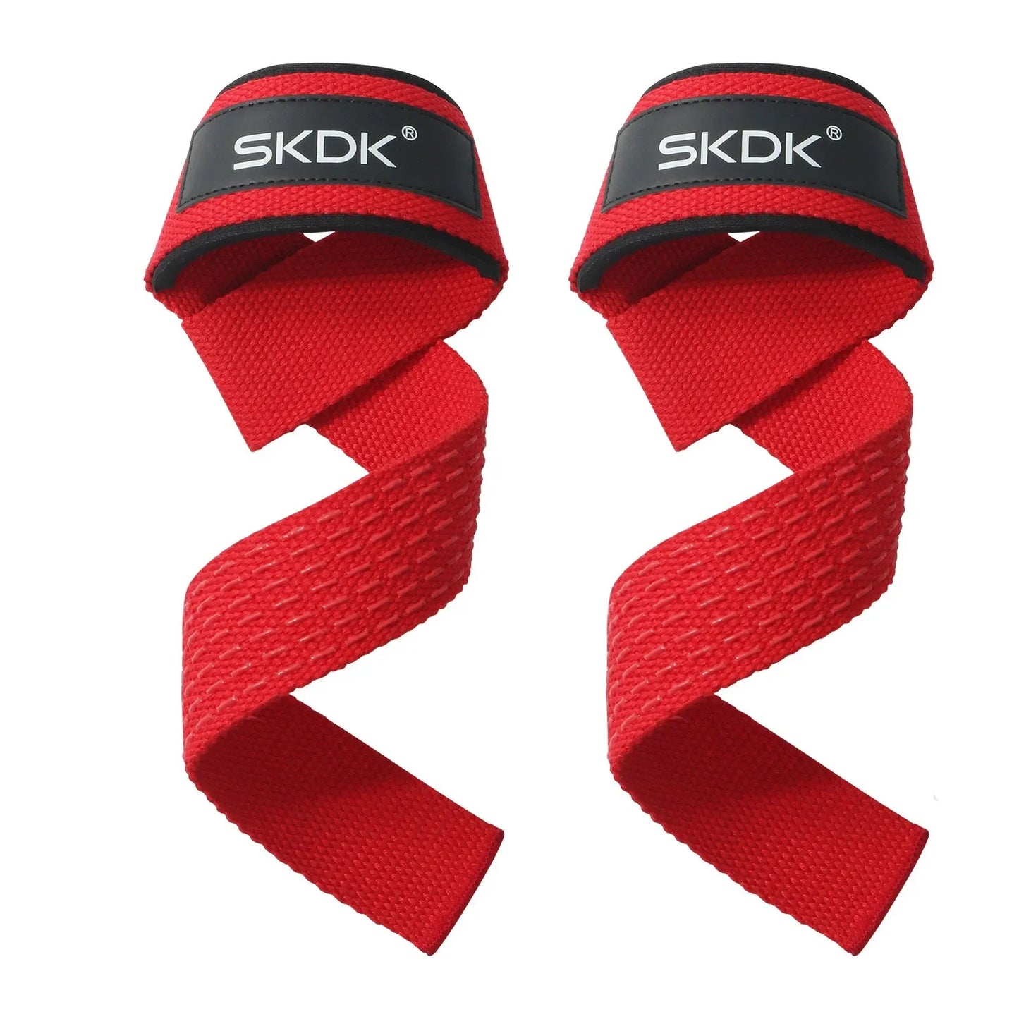 EQP 2Pcs Adjustable Weightlifting Wrist Straps Non-Slip Strength Training Fitness Lifting Support Gym Booster Bands Sports Grip