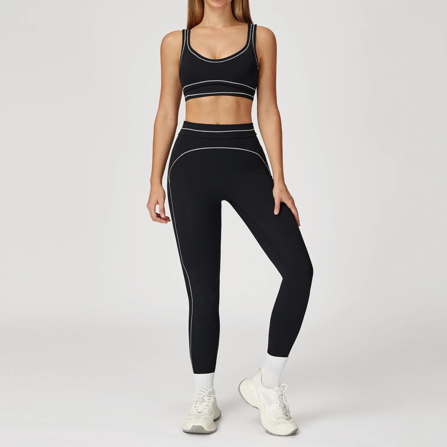 Legging Yoga Suit Women Tracksuit Sports Bra High Waist Legging Shorts Outfit Gym Set Fitness Running Workout Clothes Push Up Sportswear