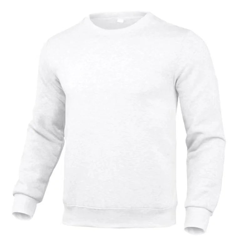 JUMPER  Men's and Women's Sweater Fashion Brand Casual Sweater Solid Color Round Neck Long Sleeve Pullover Sweater
