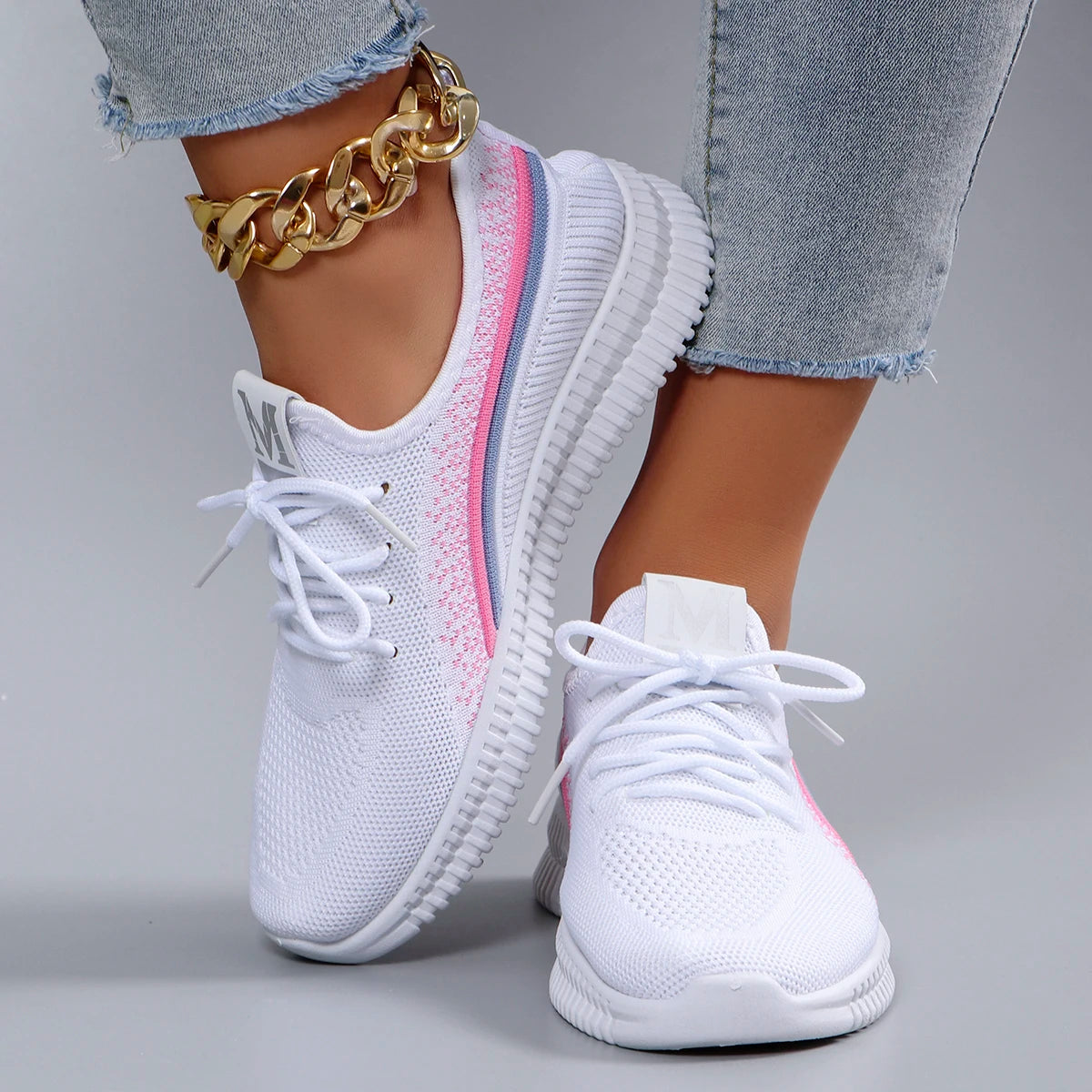 Women Sneakers breathable mesh flat shoes,women's shoes,casual sneakers shoes, clearance free shipping