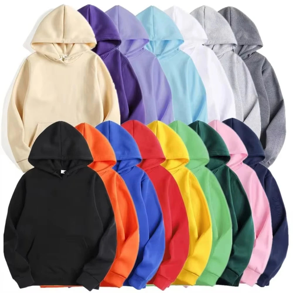 JUMPER Fashion Trend Solid Color Hoodies Men's Autumn and Winter Hot Sale Casual Simple Comfortable Sweatshirts Daily Outdoor Wear