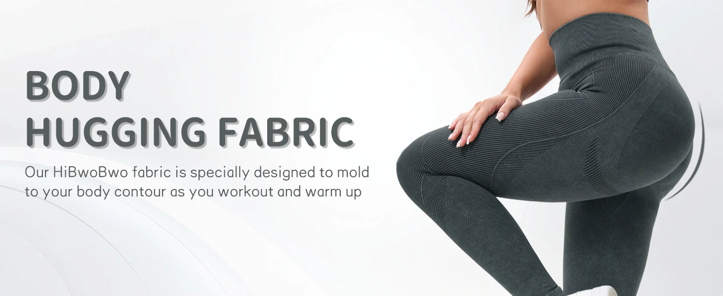 Leggings 2 Pack Women's High Waisted Sexy Butt Lifting Seamless Solid Color Yoga Leggings Elastic And Breathable Fitness Sports Pants