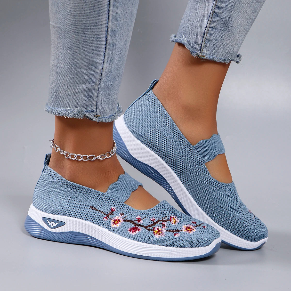 Women Sneakers  breathable mesh flat shoes women's shoes casual sports shoes, clearance free shipping