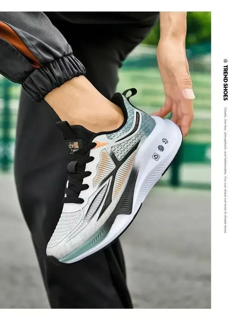 Sneakers Running & Walking Men's Shoes - Lace-up, Lightweight, Comfortable & Breathable Tennis Sneakers